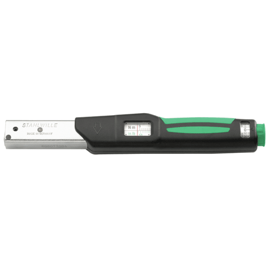 Stahlwille 50181102 - Llave dinamométrica MANOSKOP® 730N 4 - 20N·m 9 x 12 mm L. 275mm - Ferrotecnia