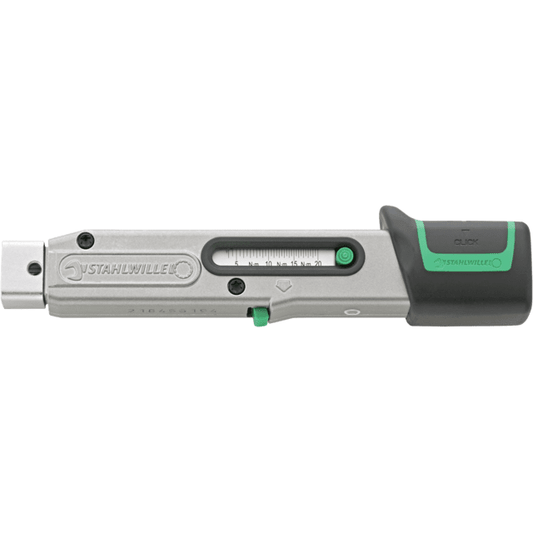 Stahlwille 50184001 - Llave dinamométrica MANOSKOP® 730 Quick 2 - 10N·m 9 x 12 mm L. 179mm - Ferrotecnia
