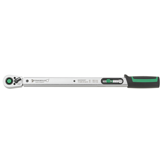 Stahlwille 50204120 - 721QR Quick Torque Wrench 40-200N·m 1/2" L. 482mm