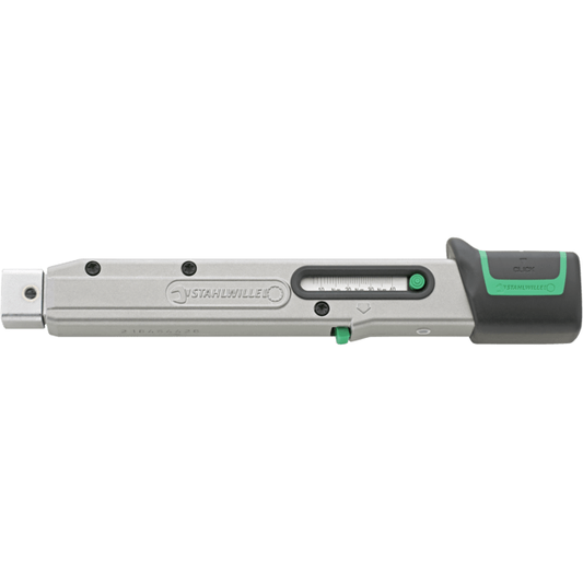 Stahlwille 50584004 - MANOSKOP 730a Quick Torque Wrench 70-350in lb 9 x 12 mm L. 223mm