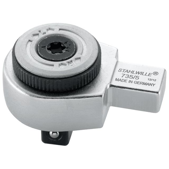 Stahlwille 58250005 - Herramienta de inserción con trinquete de dientes finos 9x12 3/8" - Ferrotecnia