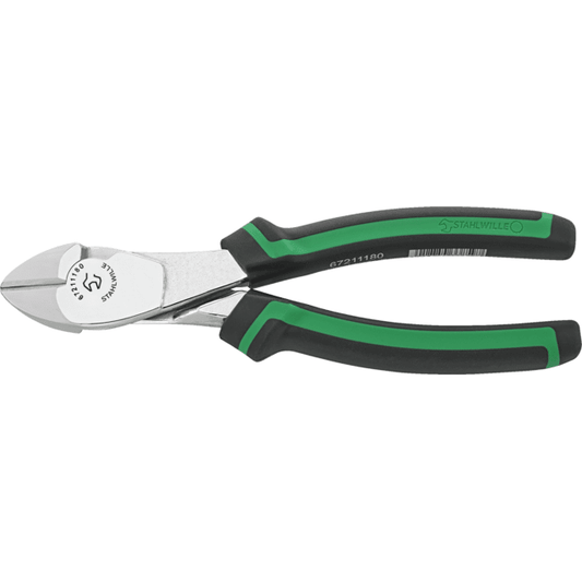 Stahlwille 67211180 - Corte lateral para trabajos pesados. Cromado. L180 mm - Ferrotecnia