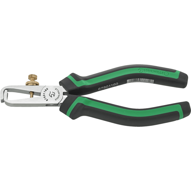Stahlwille 67801160 - Alicates pelacables cromados L160 mm - Ferrotecnia