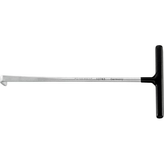 Stahlwille 74200002 - Gancho de tracción para gomas de escape L.220 mm - Ferrotecnia