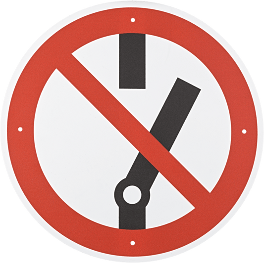 Stahlwille 77030706 - Señal de prohibición VDE - Ferrotecnia