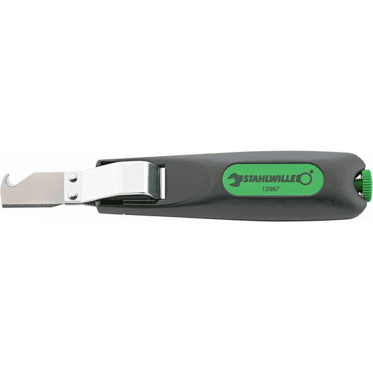 Stahlwille 77620010 - Cuchillo pelacables con hoja en forma de gancho - Ferrotecnia