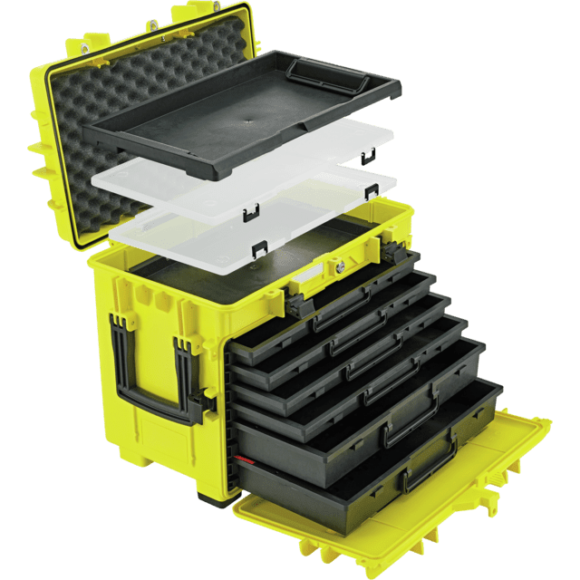 Stahlwille 81091301 - Carro portaherramientas amarillo luminoso - Ferrotecnia