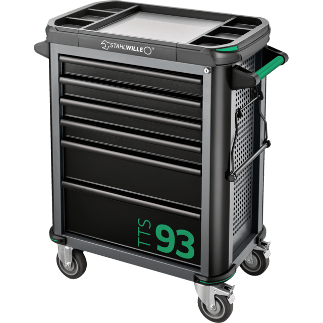 Stahlwille 81200154 - Anthracite tool trolley, 6 drawers