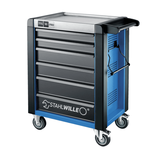 Stahlwille 81200161 - Carro portaherramientas azul, 6 cajones - Ferrotecnia