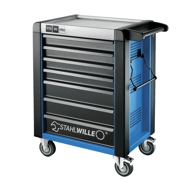 Stahlwille 81200164 - Carro portaherramientas azul, 7 cajones - Ferrotecnia