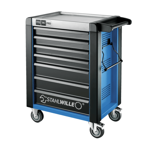 Stahlwille 81200164 - Carro portaherramientas azul, 7 cajones - Ferrotecnia