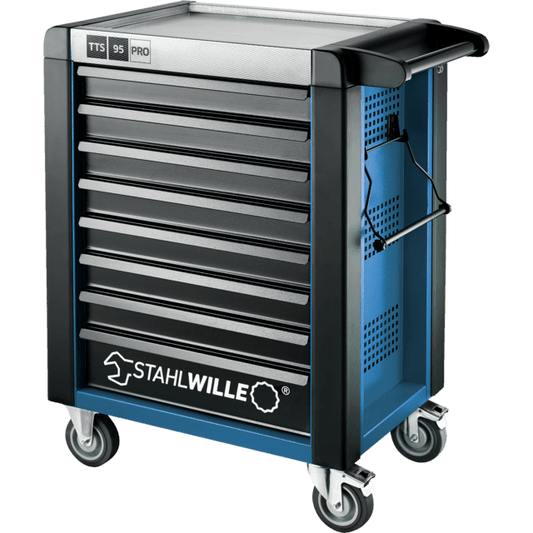 Stahlwille 81200167 - Carro portaherramientas azul, 8 cajones - Ferrotecnia