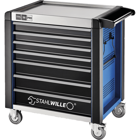 Stahlwille 81200170 - Carro portaherramientas azul, 7 cajones - Ferrotecnia