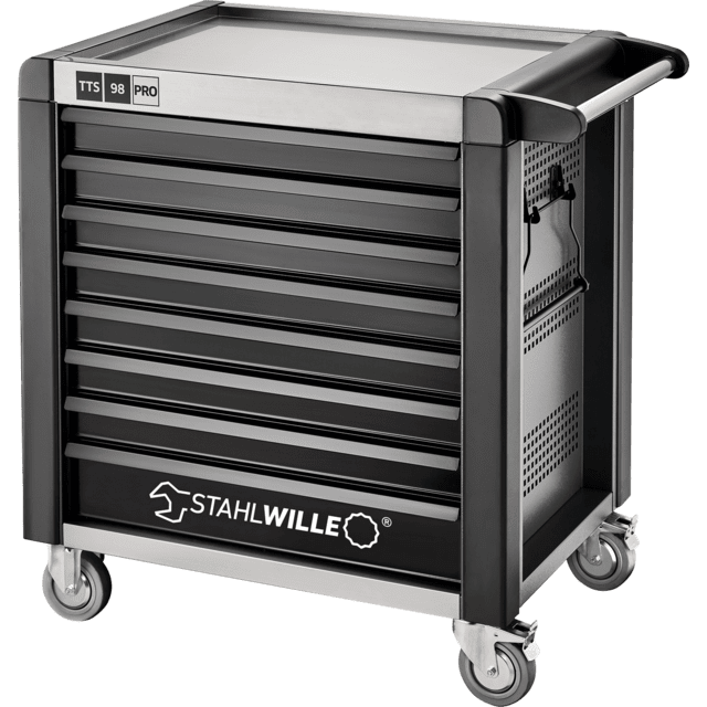 Stahlwille 81200172 - Carro portaherramientas antracita, 8 cajones - Ferrotecnia