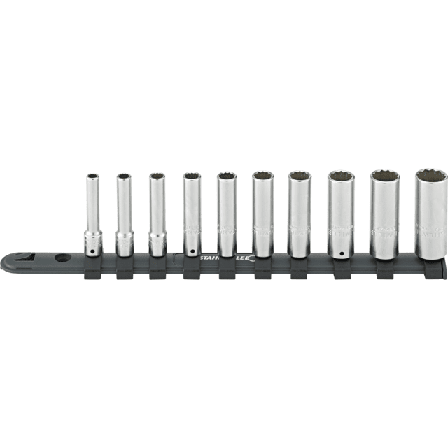Stahlwille 96016410 - Juego de llaves de vaso 1/4" con carril 10 uds. - Ferrotecnia