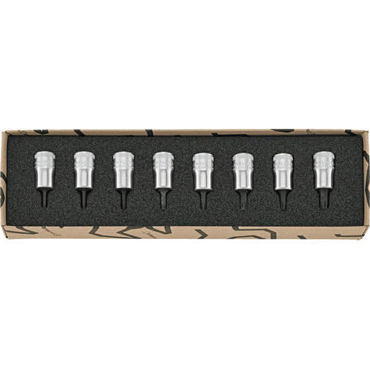 Stahlwille 96021001 - Juego de llaves de vaso para destornillador 3/8" 8 piezas - Ferrotecnia