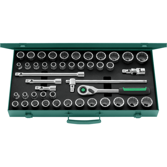 Stahlwille 96030107 - Juego de llaves de vaso QuickRelease 1/2" 45 piezas - Ferrotecnia