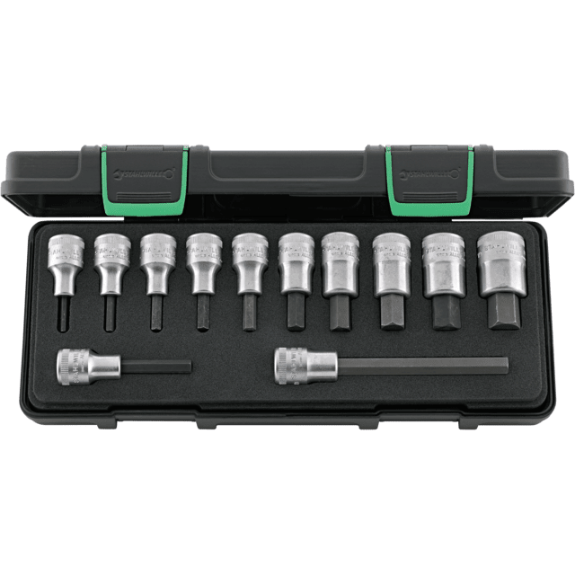 Stahlwille 96031503 - Juego de llaves de vaso para destornillador 1/2" 12 piezas - Ferrotecnia