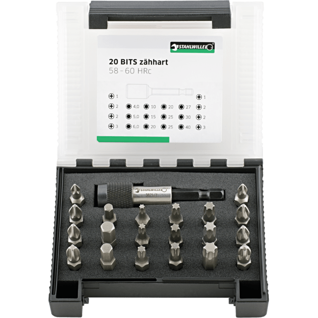 Stahlwille 96080121 - 21-piece bit set