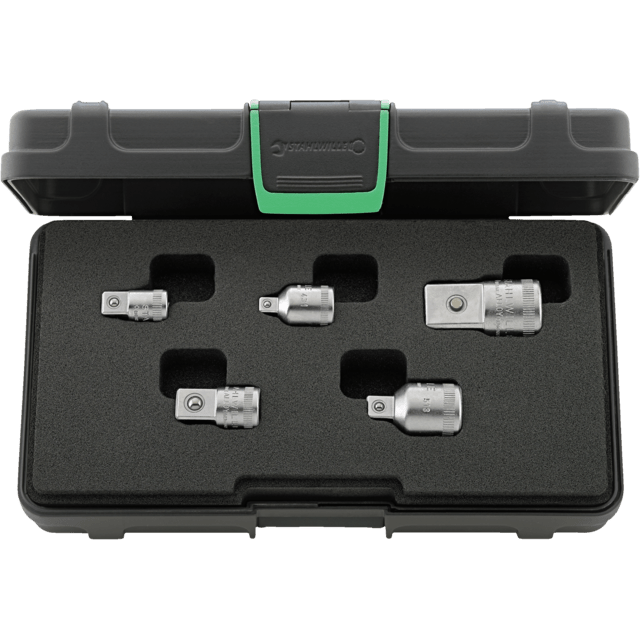 Stahlwille 96121003 - 5-piece adapter set