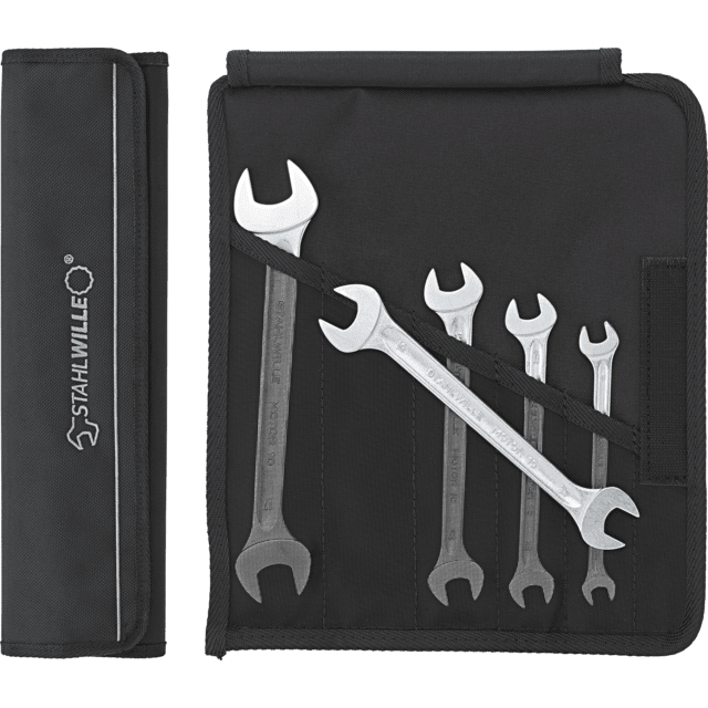 Stahlwille 96400304 - Juego de llaves de boca doble 8x9 - 17x19 5 uds. - Ferrotecnia