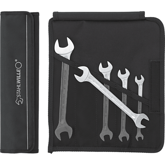 Stahlwille 96400304 - Juego de llaves de boca doble 8x9 - 17x19 5 uds. - Ferrotecnia