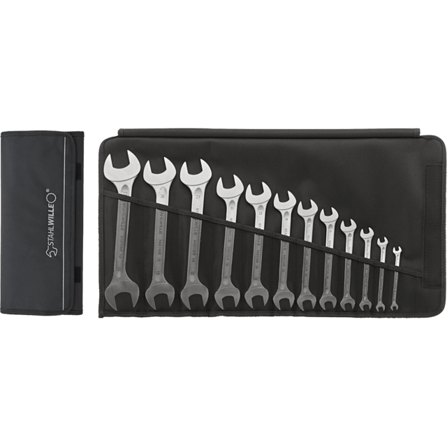 Stahlwille 96400307 - 10-piece double open-end wrench set 6x7-30x32