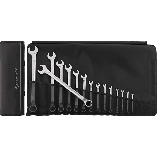 Stahlwille 96401004 - 6-32 Combination Wrench Set 15 Pieces
