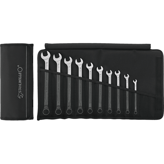 Stahlwille 96401007 - Juego de llaves combinadas 8 - 19, 10 piezas - Ferrotecnia
