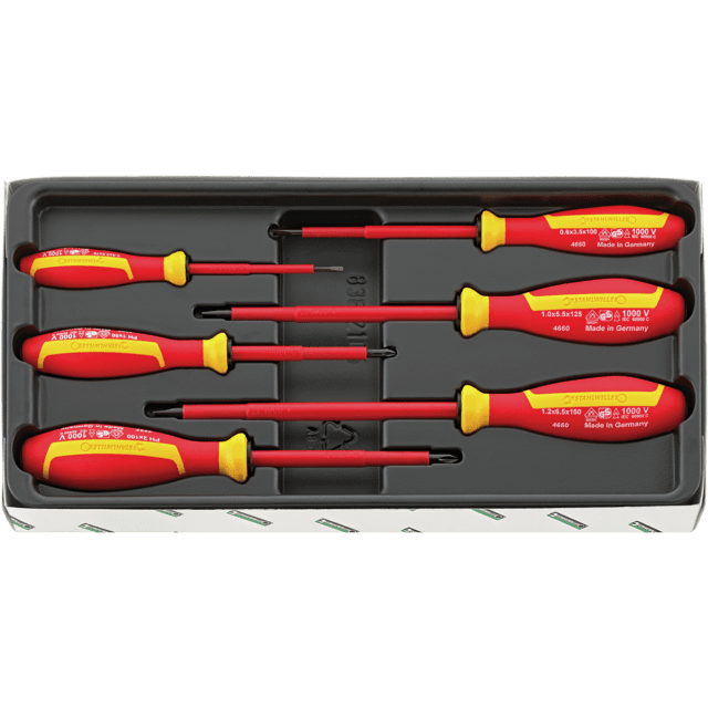 Stahlwille 96469515 - Juego de destornilladores VDE 6 piezas - Ferrotecnia