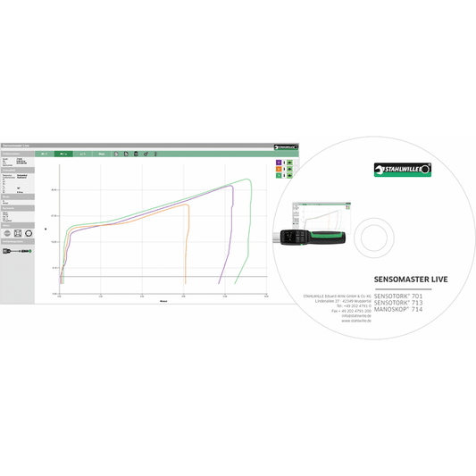 Stahlwille 96585235 - CD - ROM con software SensoMaster - Ferrotecnia