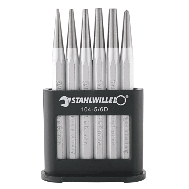 Stahlwille 96700601 - Juego de punzones/punzones de centrado 6 pcs - Ferrotecnia