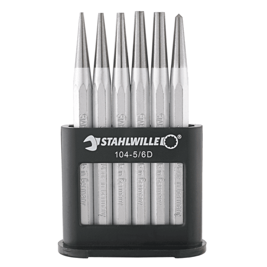 Stahlwille 96700601 - Juego de punzones/punzones de centrado 6 pcs - Ferrotecnia