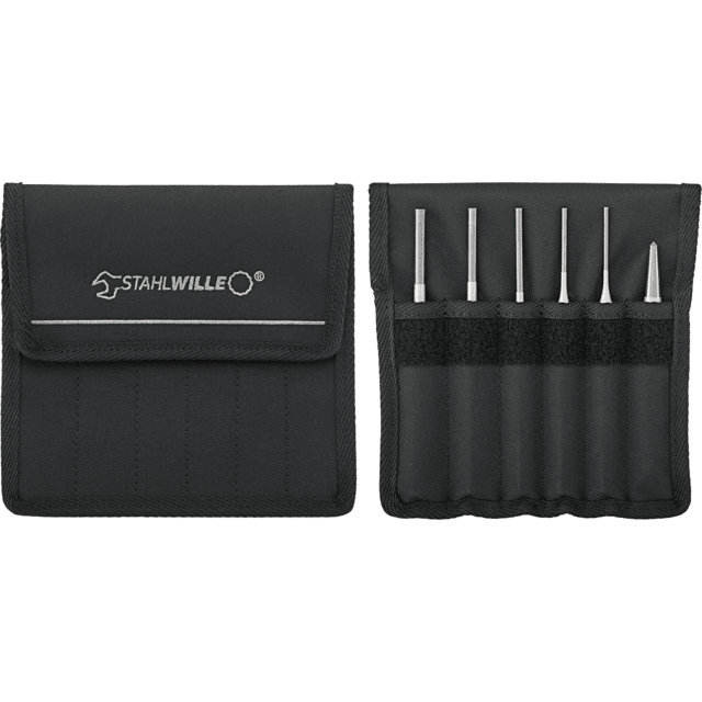 Stahlwille 96700710 - Juego de punzones/punzones de centrado 6 pcs - Ferrotecnia