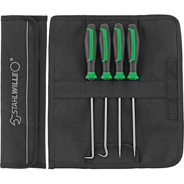 Stahlwille 96722803 - Juego de ganchos y picos L.250 mm 4 uds. - Ferrotecnia