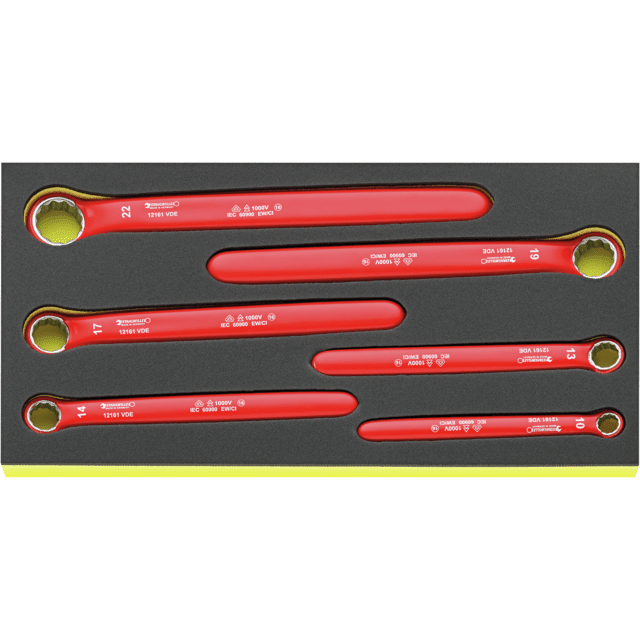 Stahlwille 96830045 - Juego de llaves VDE TCS 10 - 22 6 piezas - Ferrotecnia