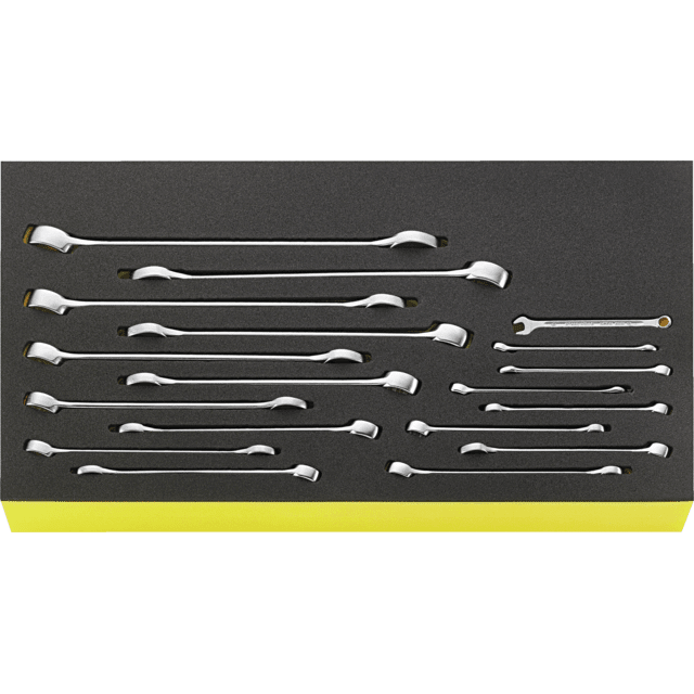 Stahlwille 96830121 - Juego de llaves combinadas TCS 6 - 24, 18 piezas - Ferrotecnia