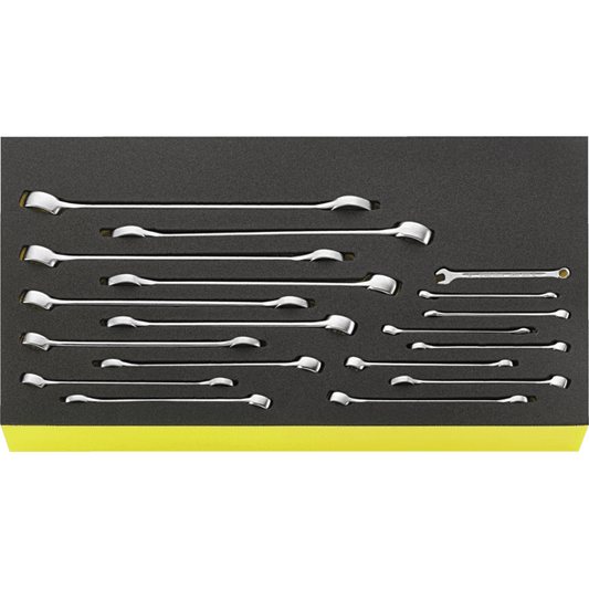 Stahlwille 96830121 - Juego de llaves combinadas TCS 6 - 24, 18 piezas - Ferrotecnia