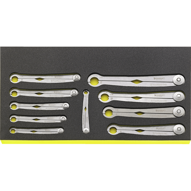 Stahlwille 96830130 - TCS 8-19 10-piece ratchet wrench set
