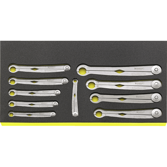 Stahlwille 96830130 - Juego de llaves de trinquete TCS 8 - 19 10 piezas - Ferrotecnia