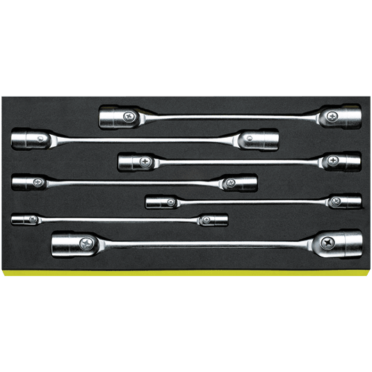 Stahlwille 96830195 - Juego de llaves TCS 8x9 - 20x22 7 piezas - Ferrotecnia