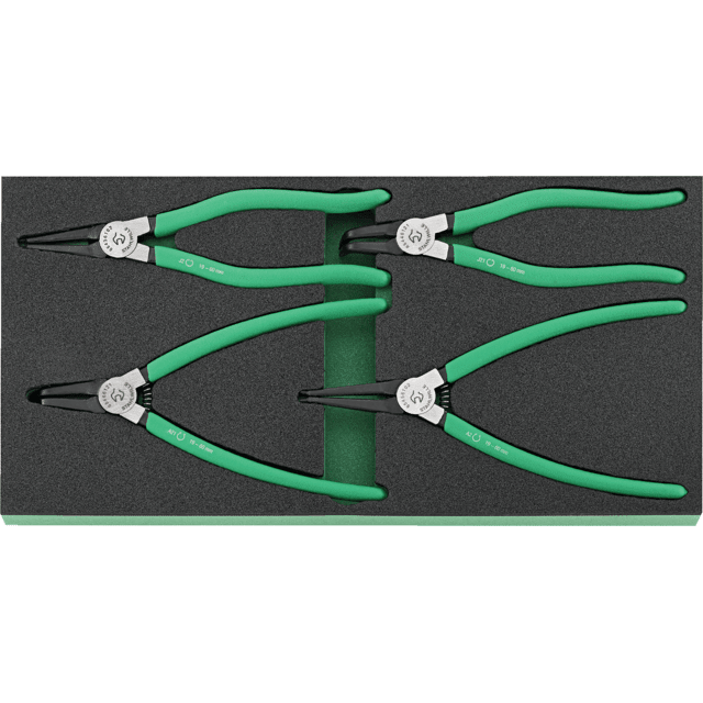 Stahlwille 96830273 - Juego de alicates para circlips TCS 4 piezas - Ferrotecnia