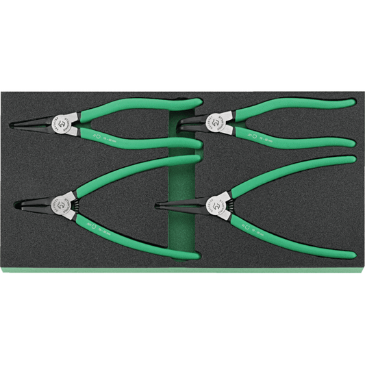 Stahlwille 96830273 - Juego de alicates para circlips TCS 4 piezas - Ferrotecnia