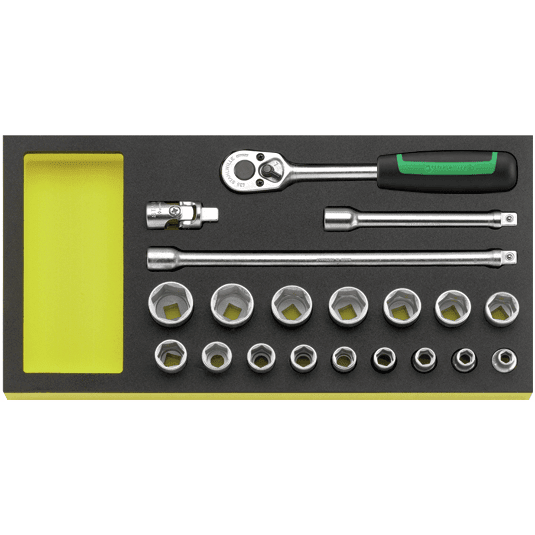 Stahlwille 96830357 - Juego de herramientas en el sistema de control de herramientas - Ferrotecnia