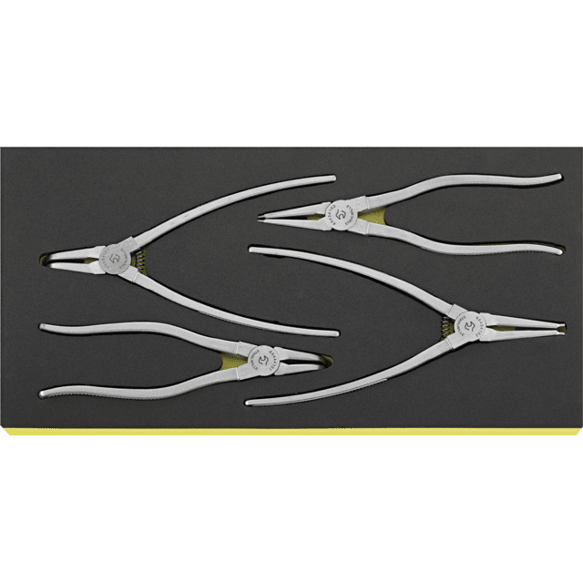 Stahlwille 96830608 - Juego de alicates para circlips TCS 4 piezas - Ferrotecnia