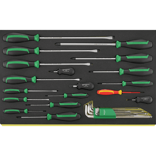 Stahlwille 96831168 - Juego de destornilladores VDE TCS 27 piezas - Ferrotecnia