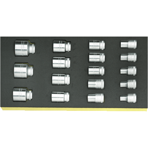 Stahlwille 96838177 - TCS 17 Piece Socket Wrench Set.