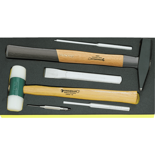 Stahlwille 96838181 - Juego de herramientas de percusión TCS 6 piezas.