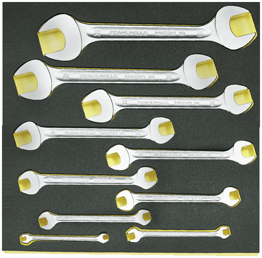Stahlwille 96838182 - Juego de llaves TCS 6x7 - 30x32, 10 piezas - Ferrotecnia