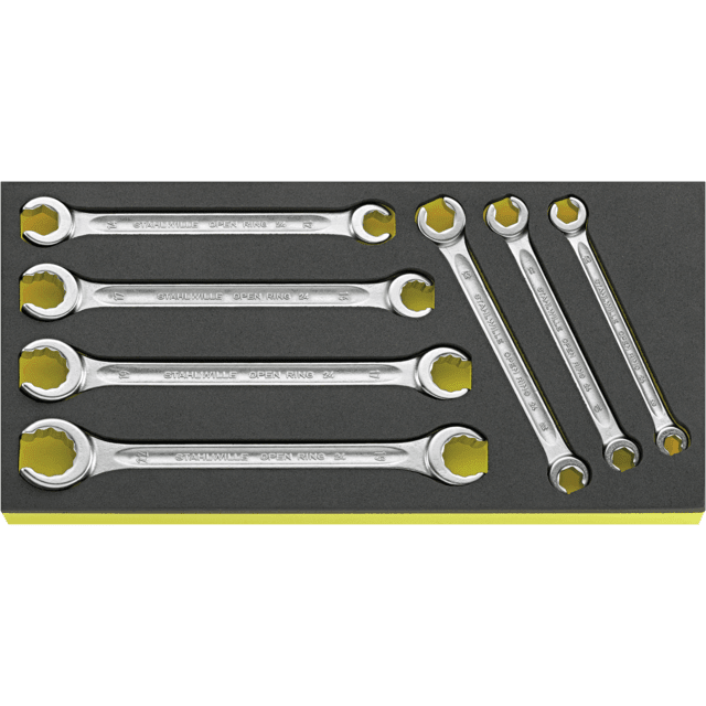 Stahlwille 96838758 - Juego de llaves de doble extremo TCS 8x10 - 19x22 - Ferrotecnia